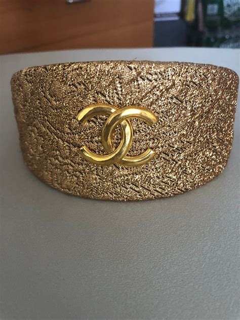 chanel headband vintage